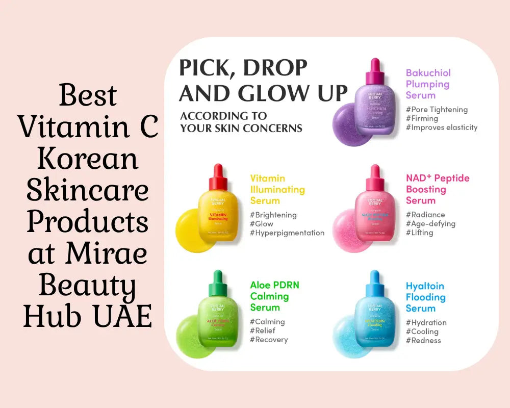 ⭐ Best Vitamin C Korean Skincare Products at Mirae Beauty Hub UAE