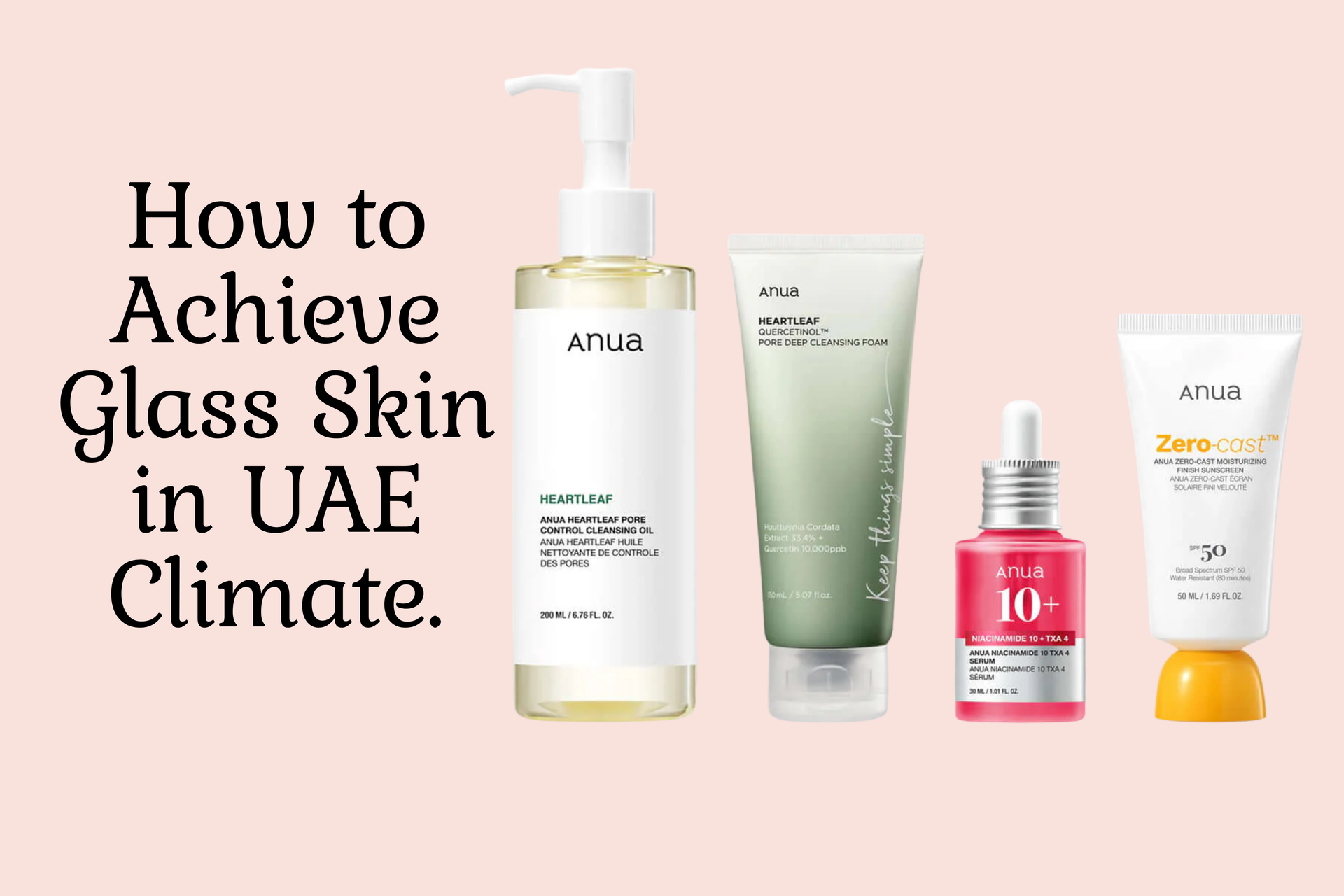 Best Korean Skincare for Dry Skin in UAE Climate