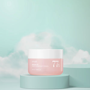 Anua Peach 77% Niacin Enriched Cream | Korean brightening moisturizer with niacinamide and peach extract | Shop online in Dubai at Mirae Beauty Hub UAE. Front