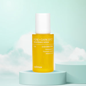 Celimax Pore+Dark Spot Brightening Serum – Korean skincare serum for pigmentation, pores, and dull skin. Front