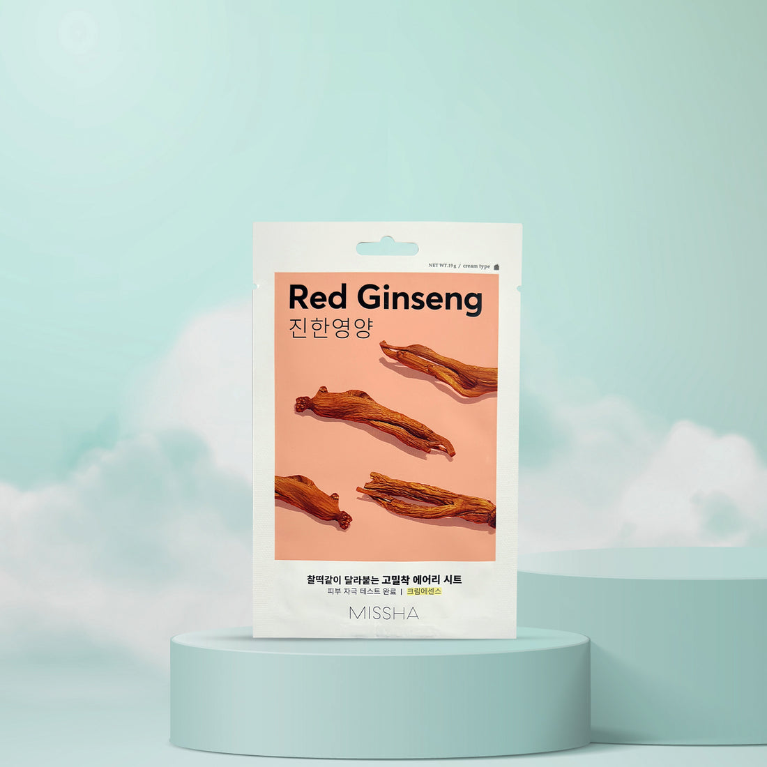 Missha Airy Fit Sheet Mask Red Ginseng (19g)