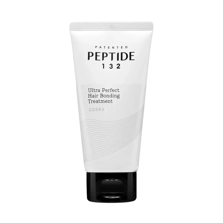 CosRX Peptide 132 hair bonding treatment tube on a white background