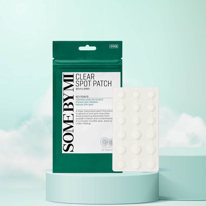 SOME BY MI 30 Days Miracle Clear Spot Patch – Korean acne pimple patches for fast healing and discreet wear. Front