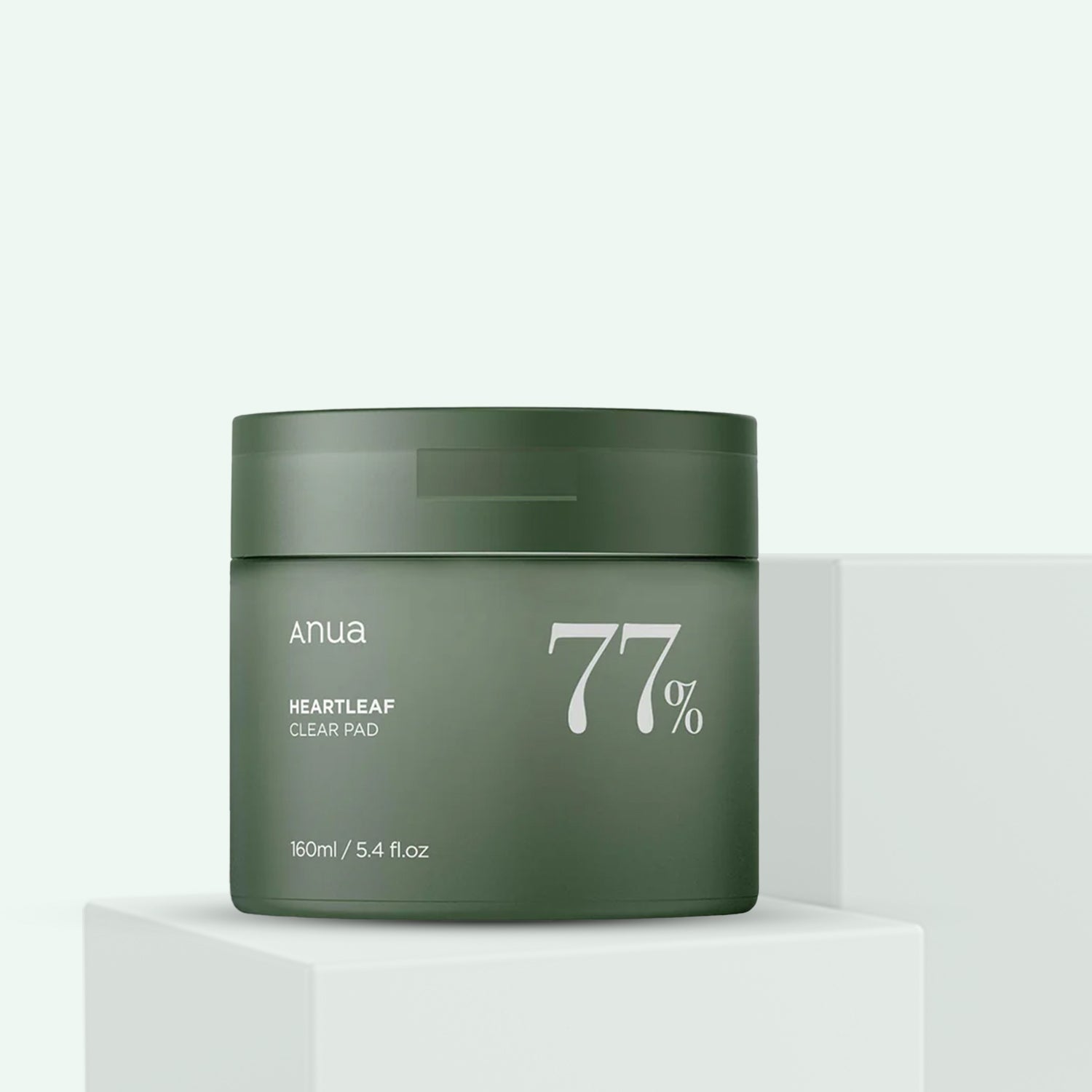 ANUA Heartleaf 77 Clear Pad – Korean skincare toner pads 70EA, Front 2