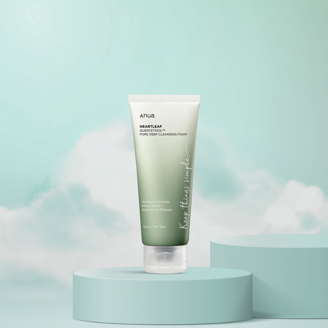 Heartleaf Quercetinol Deep Cleansing Foam (150ml)