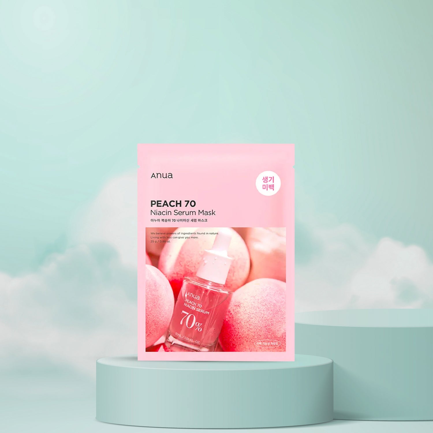 Peach Niacin Serum Mask (25ml)