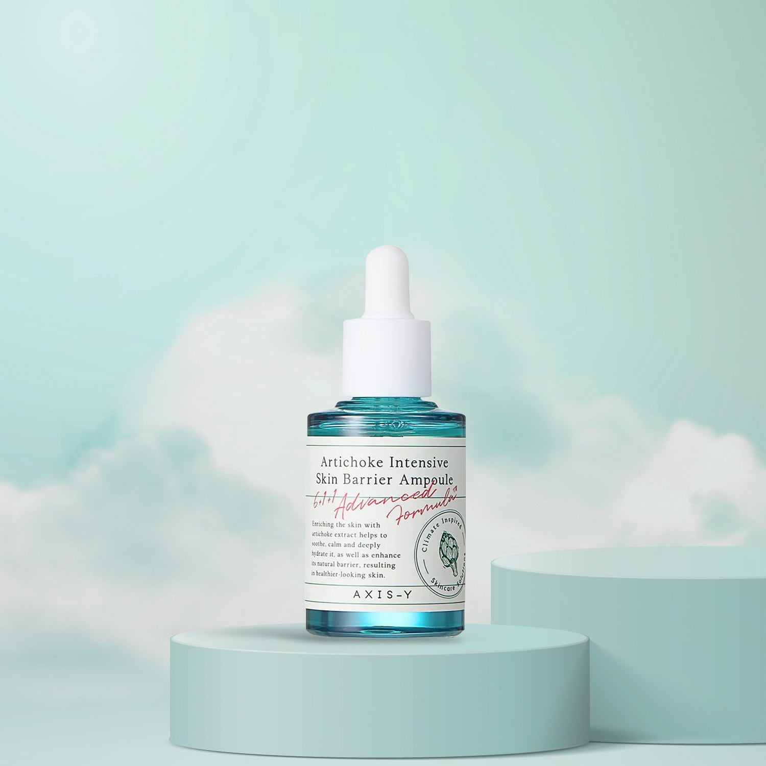 Axis-Y Artichoke Intensive Ampoule – Korean skincare serum 30ml, Front