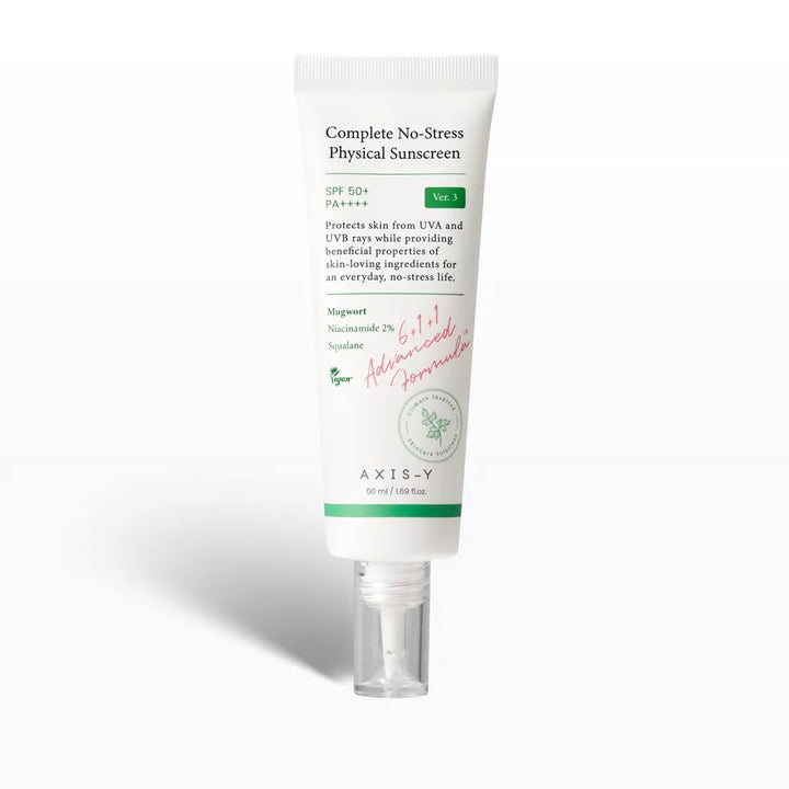Axis-Y Physical Sunscreen SPF50+ | Korean Sunscreen UAE | Mirae Beauty Hub