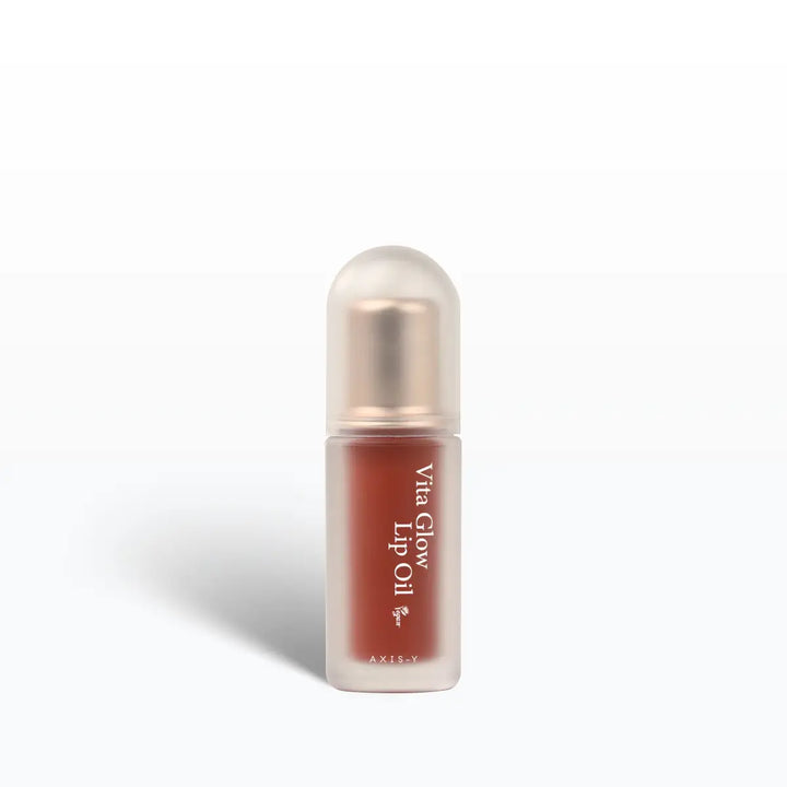 Axis-Y Vita Glow Lip Oil Cozy Fig hydrating vegan lip oil with fig tint Korean skincare UAE