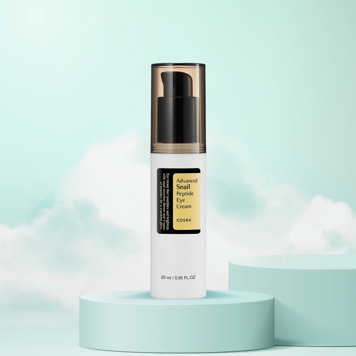 Anti-aging eye cream with snail mucin – COSRX Korean skincare, Front