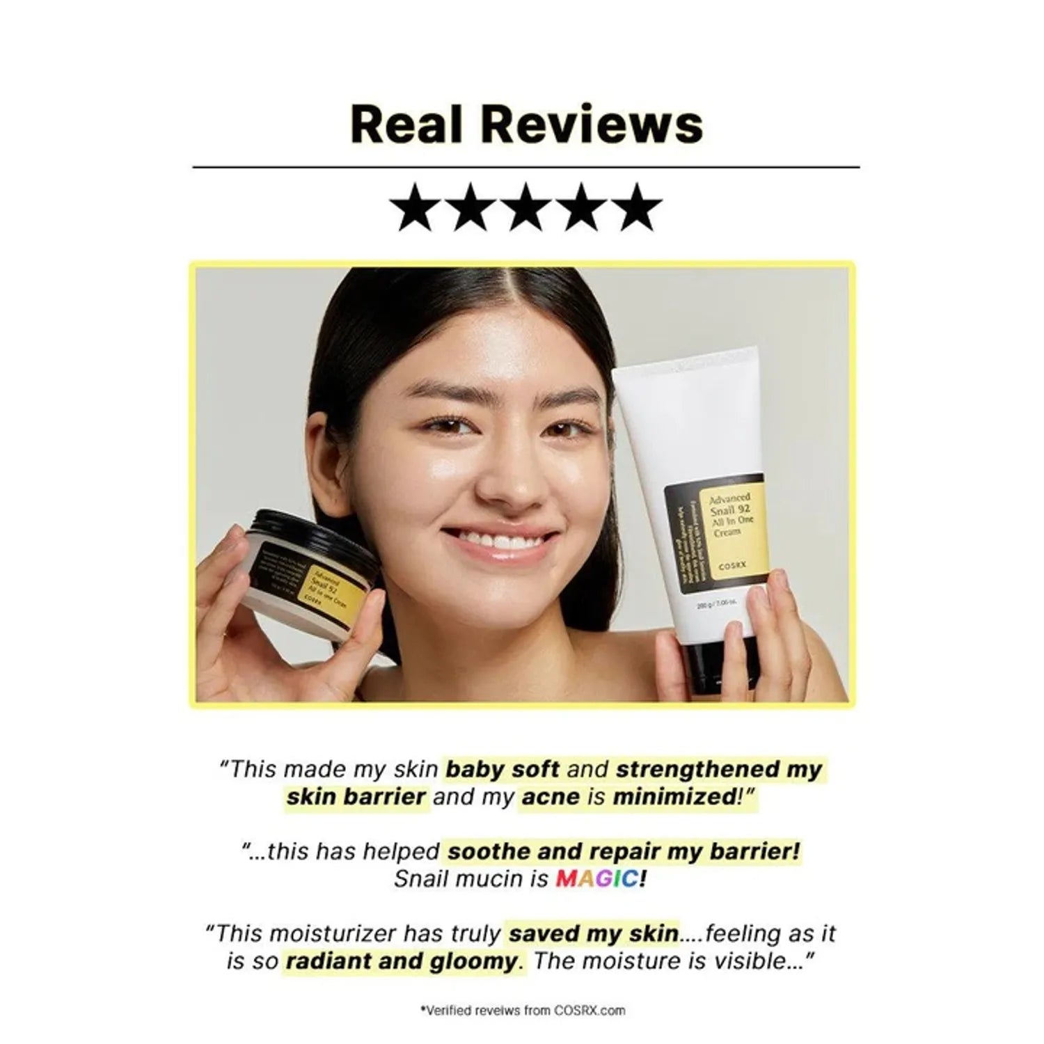 Advanced Snail 92 All in One Cream (100g) Jar