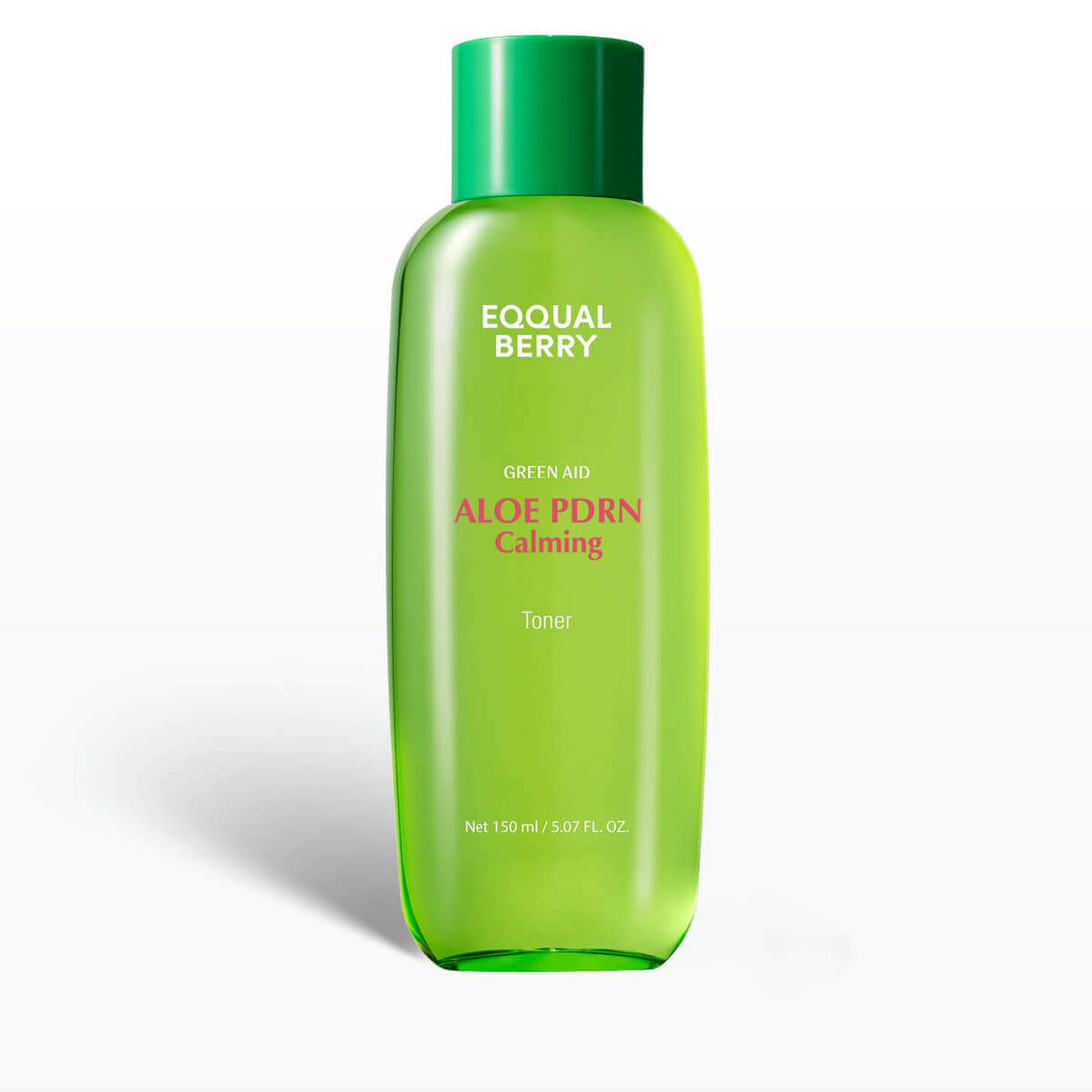 Eqqualberry Aloe PDRN Calming Toner 150mL Korean skincare bottle for sensitive skin