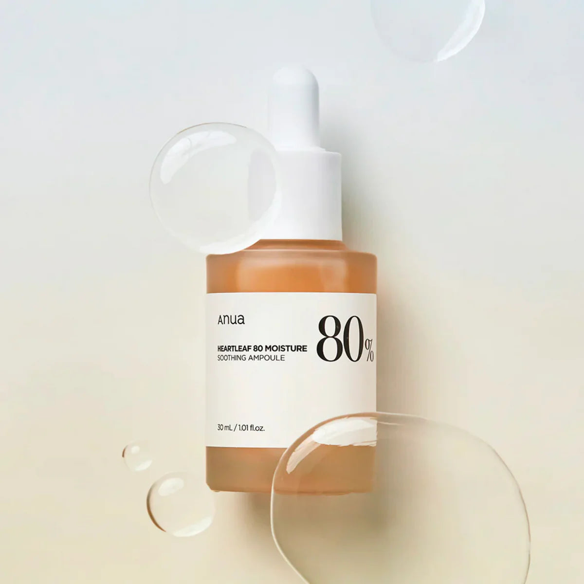 Anua Heartleaf 80% Soothing Ampoule | Korean calming serum for sensitive and irritated skin | Shop online in Dubai at Mirae Beauty Hub UAE. Texture 2