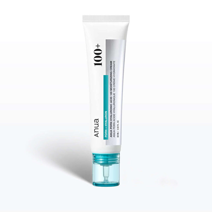 Tube of skincare cream with 'Anua' branding on a white background