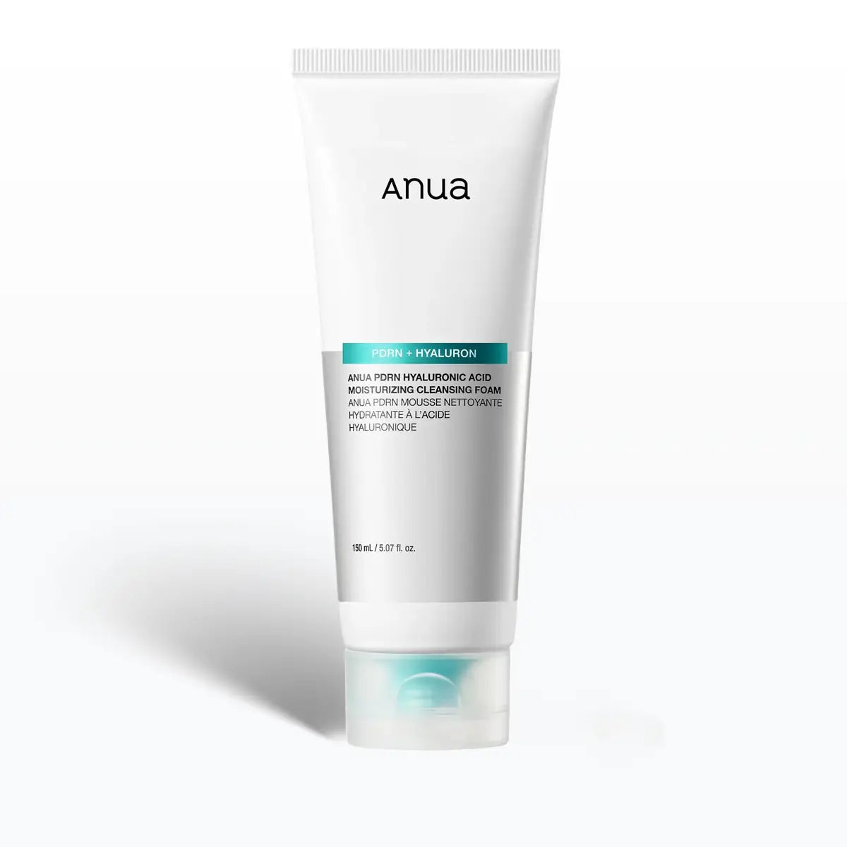 Anua PDRN Hyaluronic Acid Moisturizing Cleansing Foam 150ml hydrating Korean face cleanser UAE