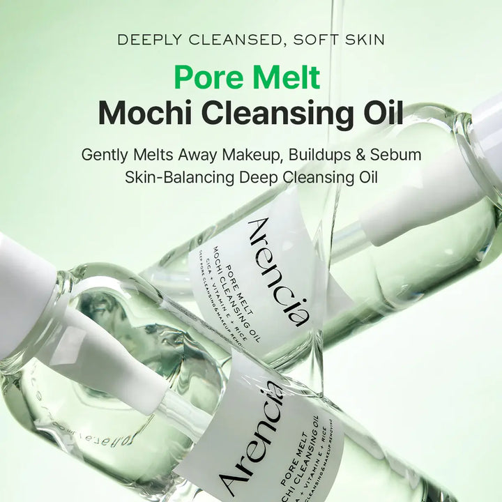 Pore Melt Mochi Cleansing Oil | Arencia