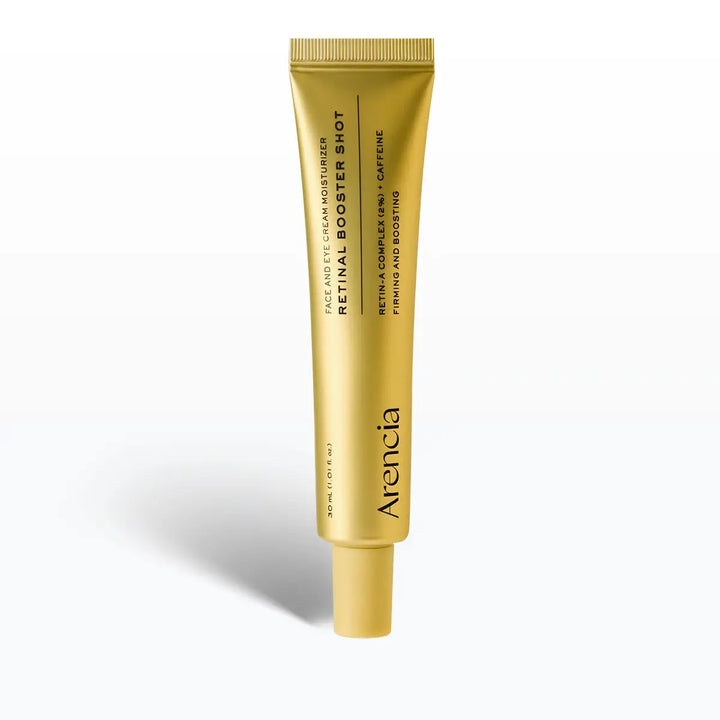 Arencia Retinal Booster Shot Serum 30ml Korean retinal anti-aging facial serum for smoother, firmer, brighter skin available in UAE.