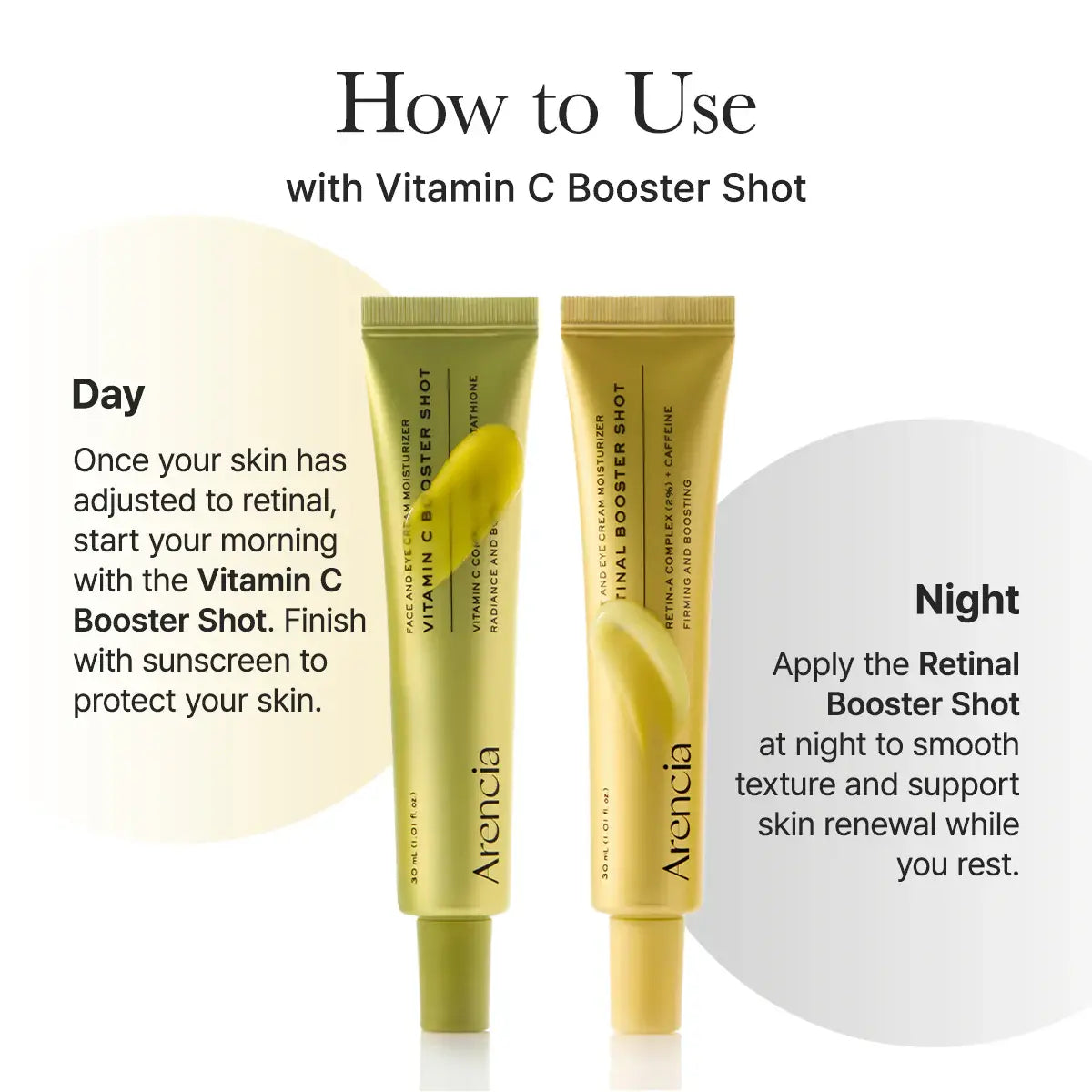 Duo combo of Arencia's serums