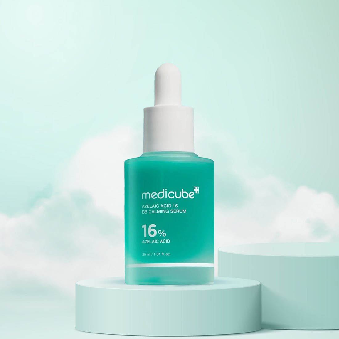 Medicube Azelaic Acid 16 BB Calming Serum 30mL – Soothing acne treatment for sensitive, blemish-prone skin in Dubai UAE