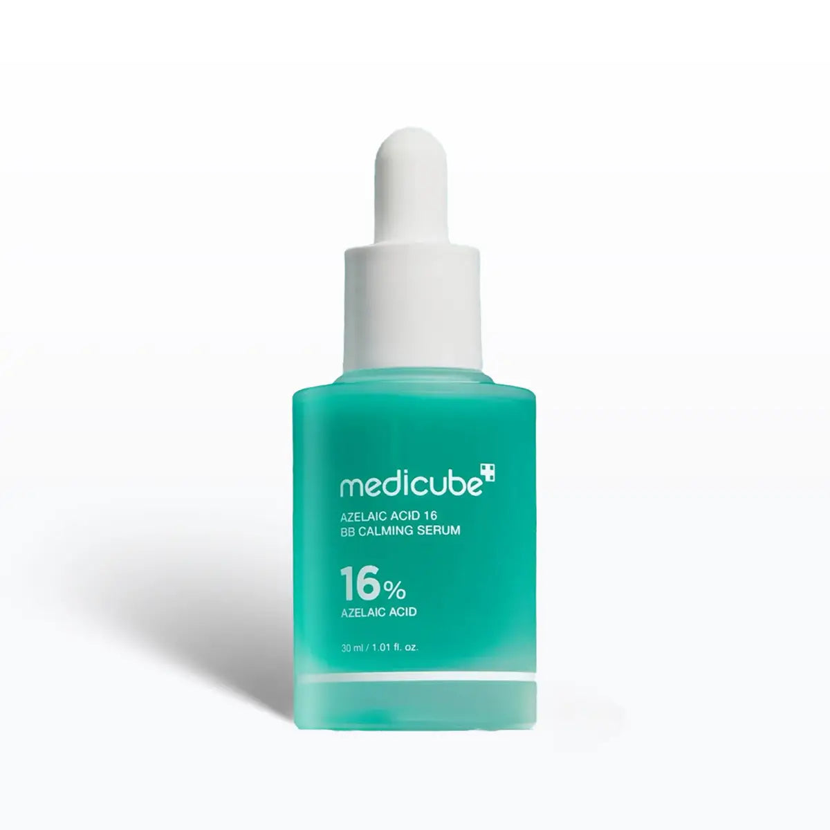 Medicube serum bottle with dropper on a white background