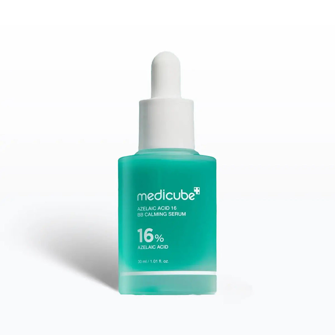 Medicube serum bottle with dropper on a white background