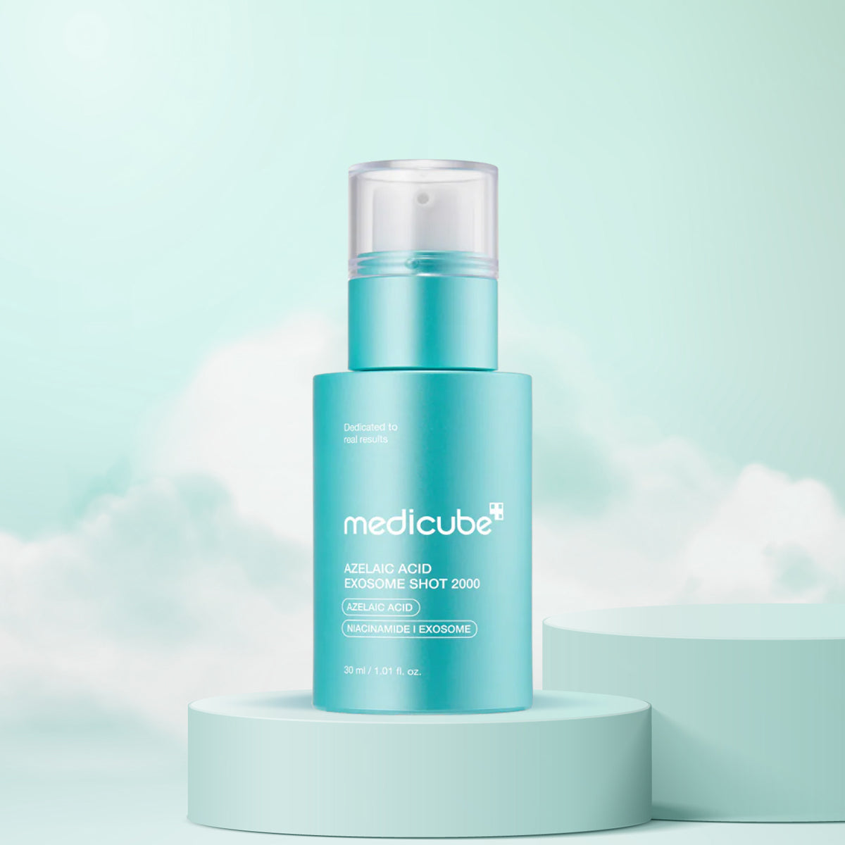 Medicube Azelaic Acid Exosome Shot 2000 30mL – Brightening and anti-acne serum for sensitive skin, Korean skincare available in UAE