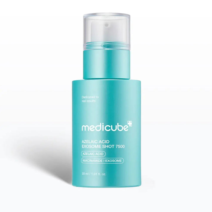Medicube Azelaic Acid Exosome Shot 7500 on a white background
