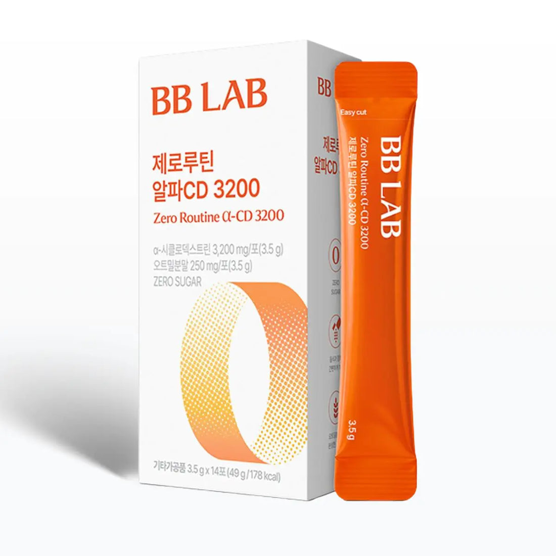 BB LAB Zero Routine Alpha CD 3200 14 sachets Korean dietary fibre powder UAE