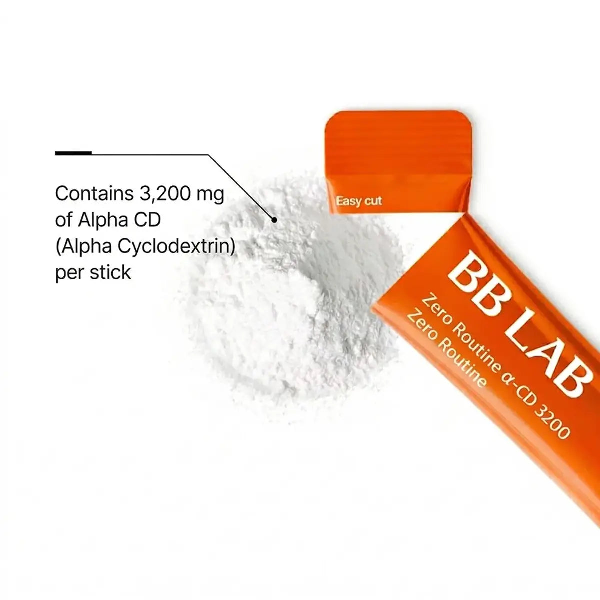 BB LAB Zero Routine Alpha CD 3200 14 sachets Korean dietary fibre powder UAE