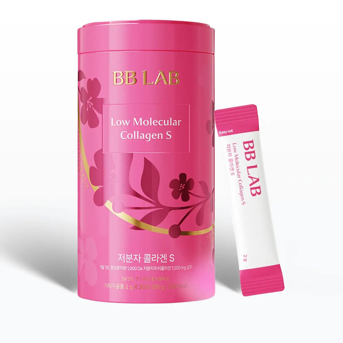 BB LAB Low Molecular Collagen S 1200mg powder sticks 60g 30 sachets Korean marine collagen supplement UAE