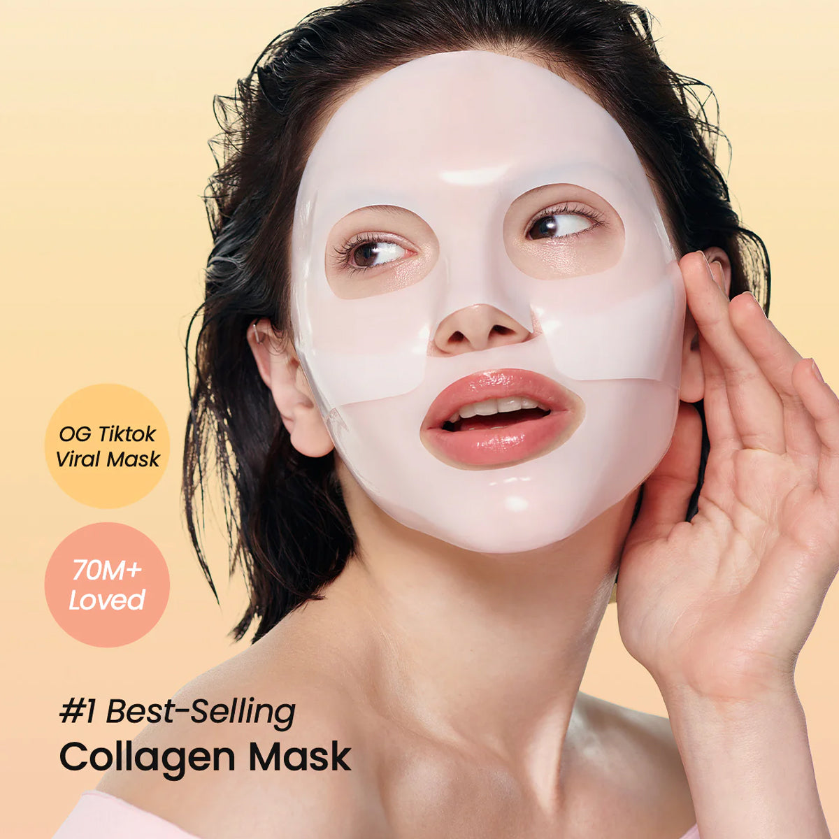 Biodance Bio-Collagen Real Deep Mask – Korean Skincare Sheet Mask with Bio-Collagen and Hyaluronic Acid for Hydration and Firming. Best Seller