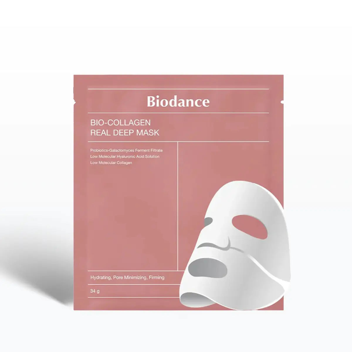 Biodance Bio-Collagen Real Deep Mask packaging on a white background
