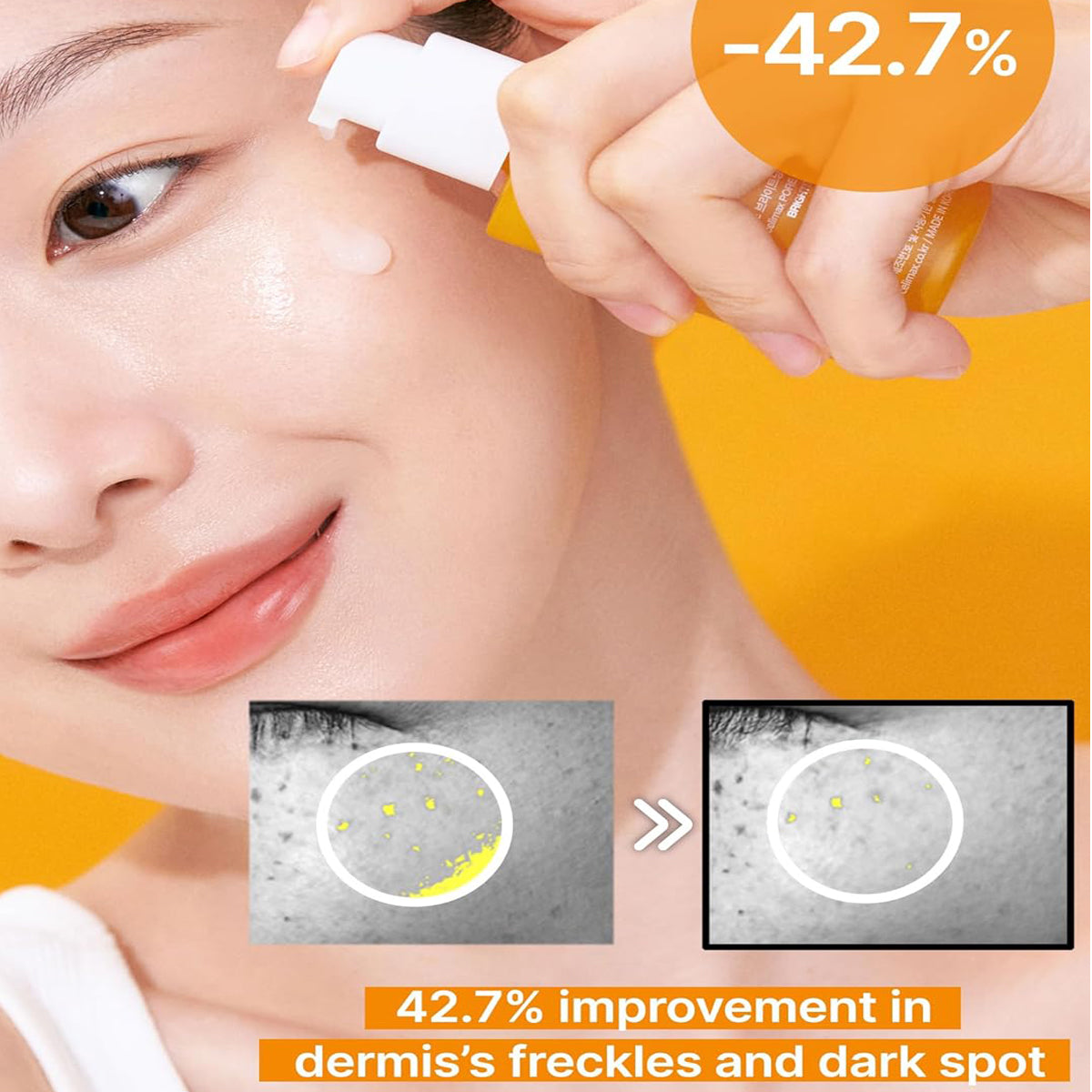Celimax Pore+Dark Spot Brightening Serum – Korean skincare serum for pigmentation, pores, and dull skin. Effects
