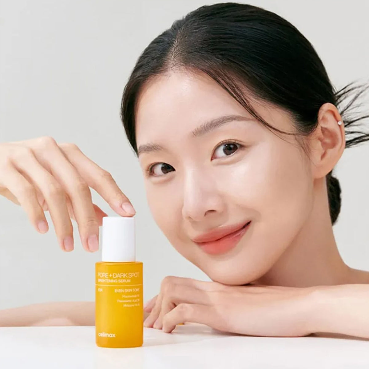 Celimax Pore+Dark Spot Brightening Serum – Korean skincare serum for pigmentation, pores, and dull skin. Still Life