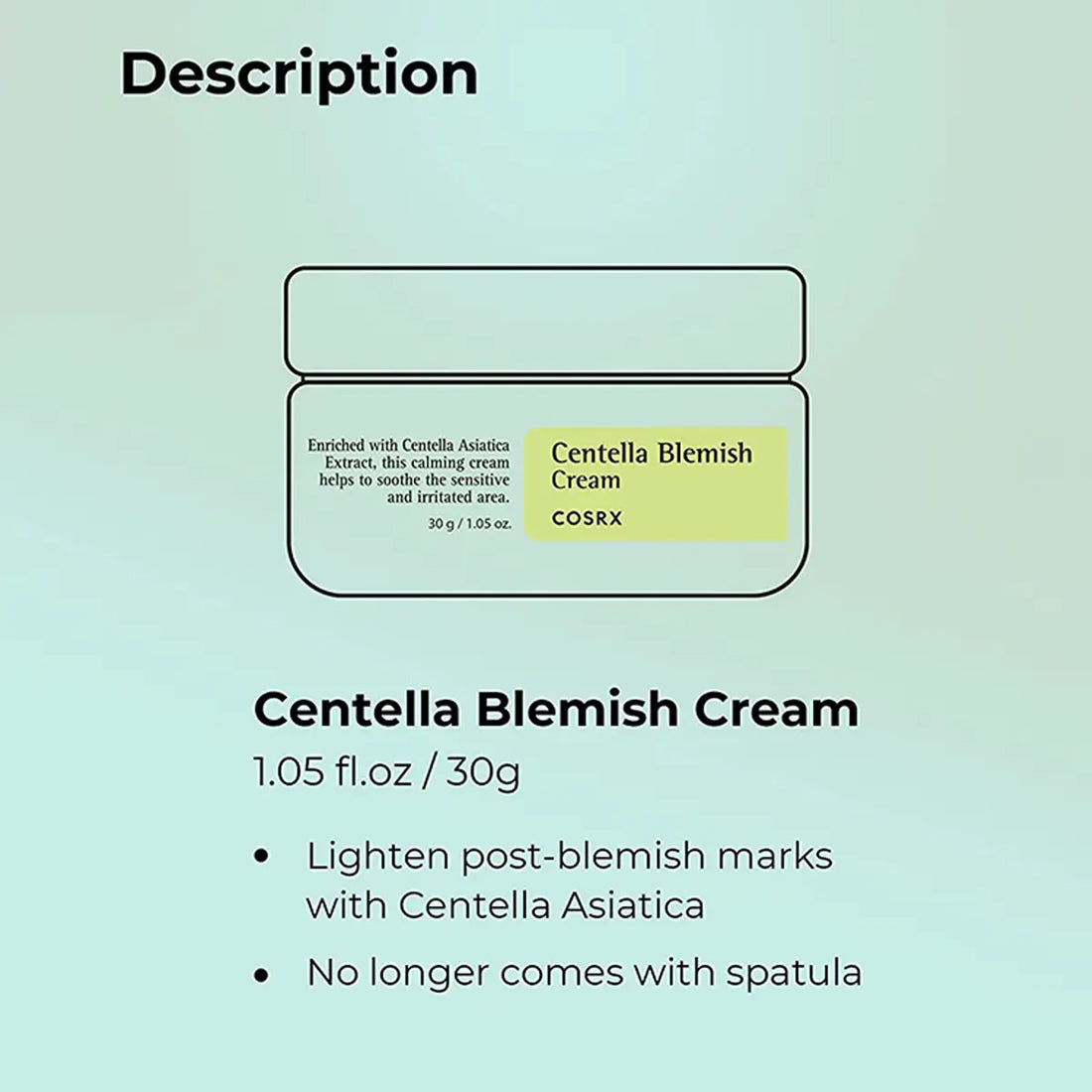 Cosrx Centella Blemish Cream