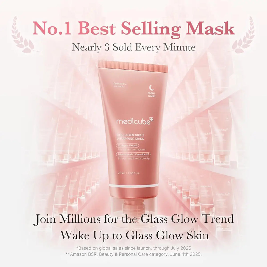 Medicube Collagen Night Wrapping Mask No.1 selling mask