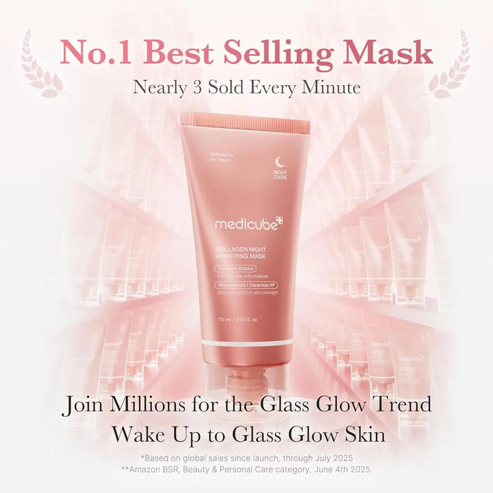 Medicube Collagen Night Wrapping Mask No.1 selling mask