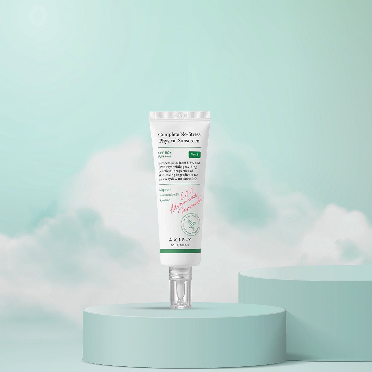 Complete No-Stress Physical Sunscreen SPF50+ PA++++ (50ml)