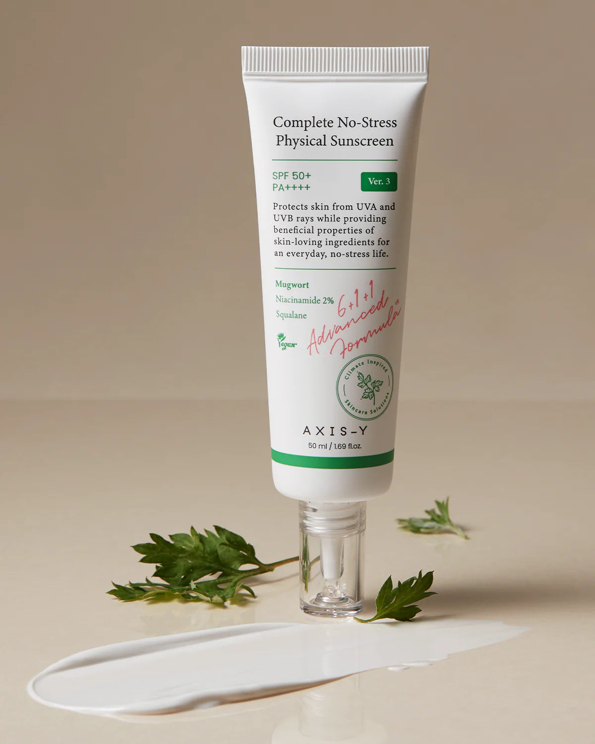 Complete No-Stress Physical Sunscreen SPF50+ PA++++ (50ml)