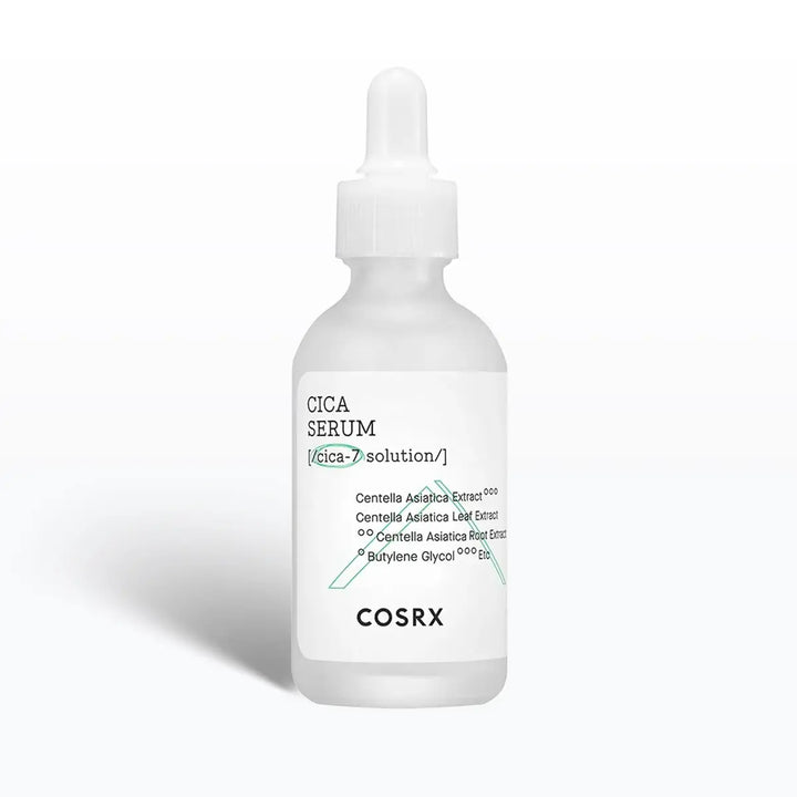 COSRX Cica Serum bottle on a white background