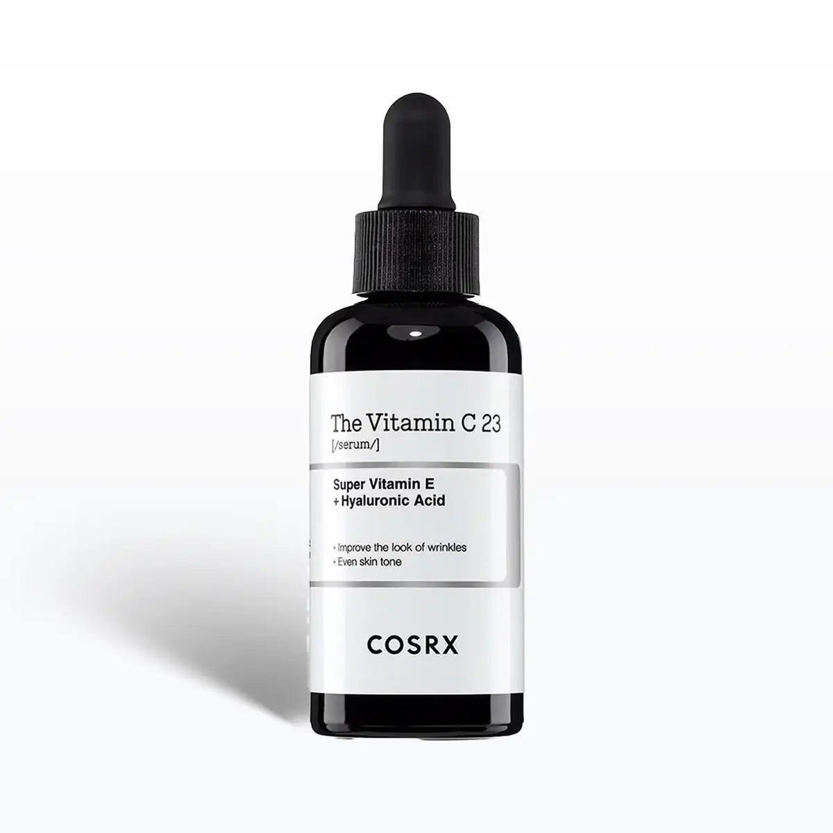 Cosrx Vitamin C23 serum bottle on a white background