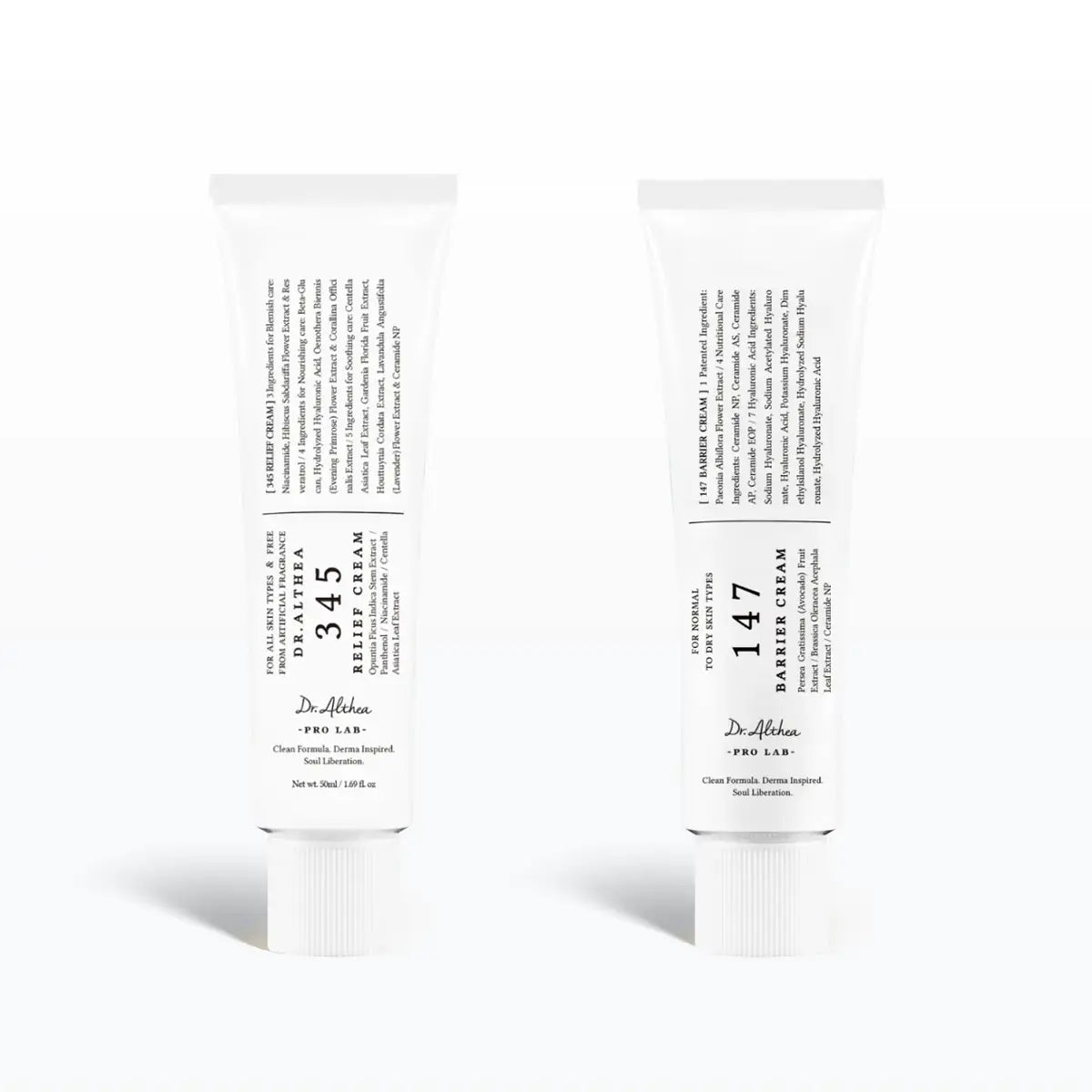 345 Relief Cream & 147 Barrier Cream