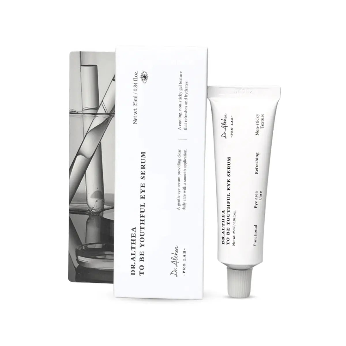Dr. Althea eye serum packaging on a white background