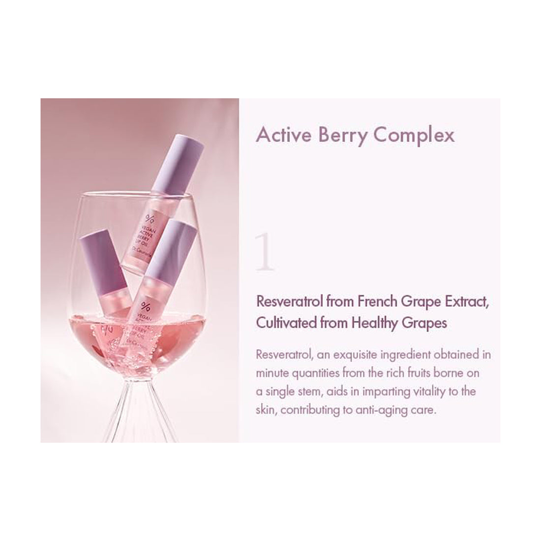 Dr.Ceuracle Vegan Active Berry Lip Oil 30mL – Hydrating Vegan Lip Care for Dry Lips in Dubai UAE