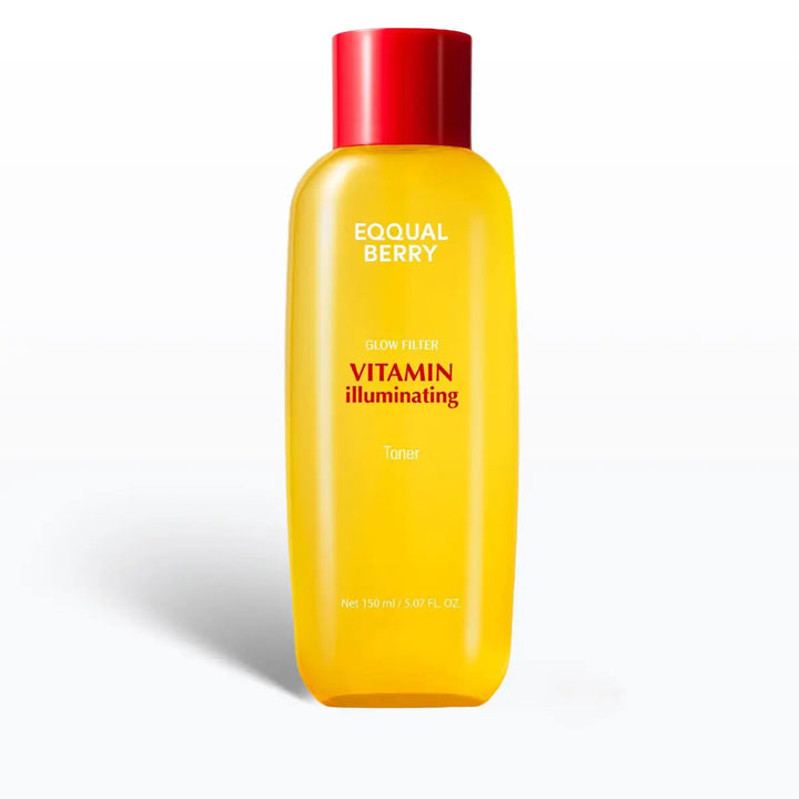 Eqqualberry Vitamin Illuminating Toner  on a white background