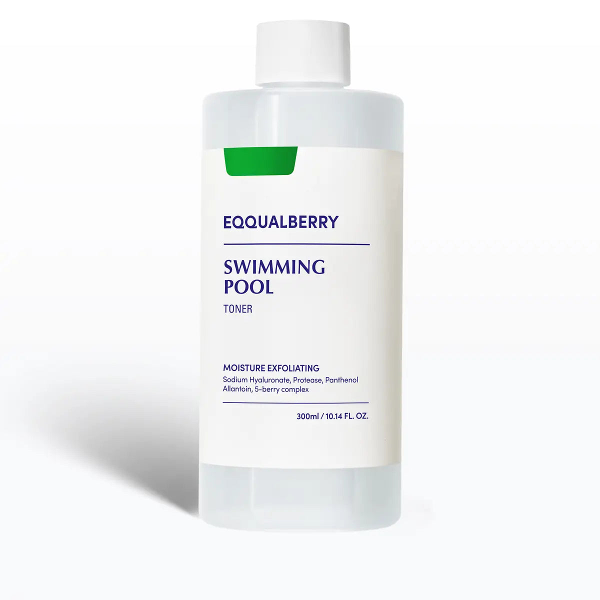 Eqqualberry Swimming Pool Toner bottle on a white background