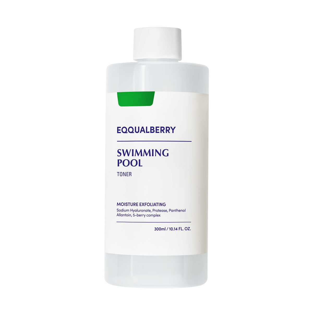 EQUALBERRY Swimming Pool Toner bottle on a white background