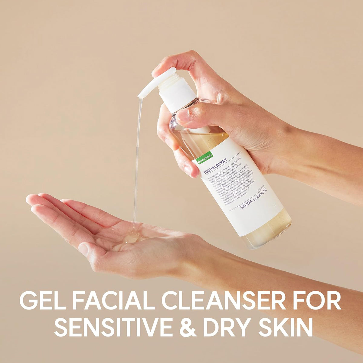 EQQUALBERRY pH-Balanced Sauna Cleanser – Gentle Korean face wash for dry, sensitive skin. All Skin