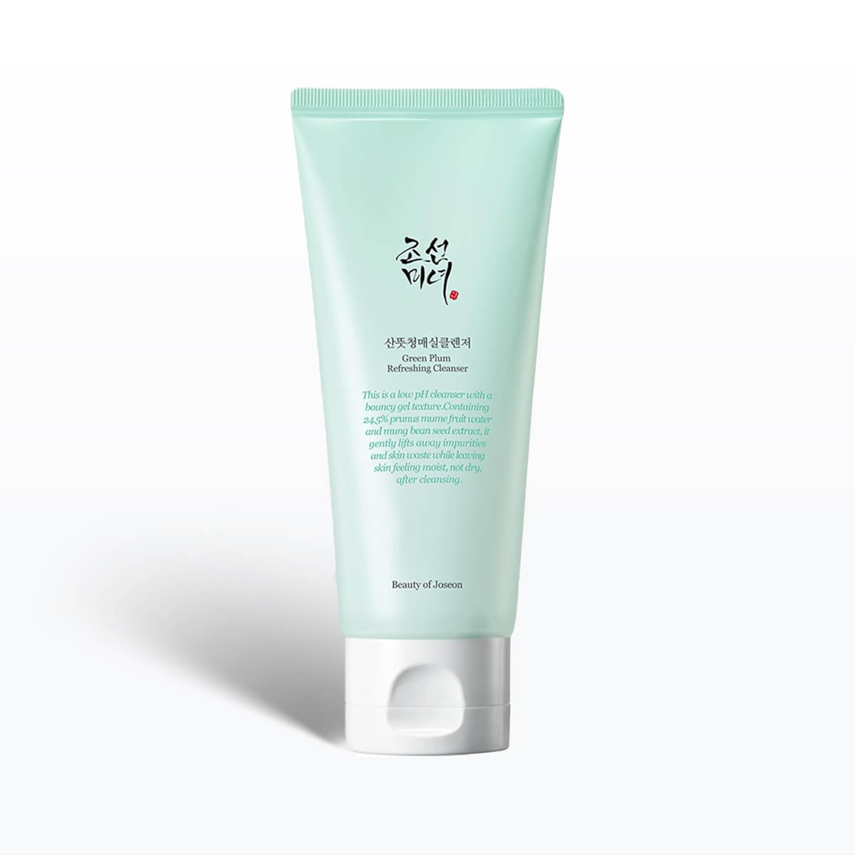 Tube of Beauty of Joseon cleanser on a white background