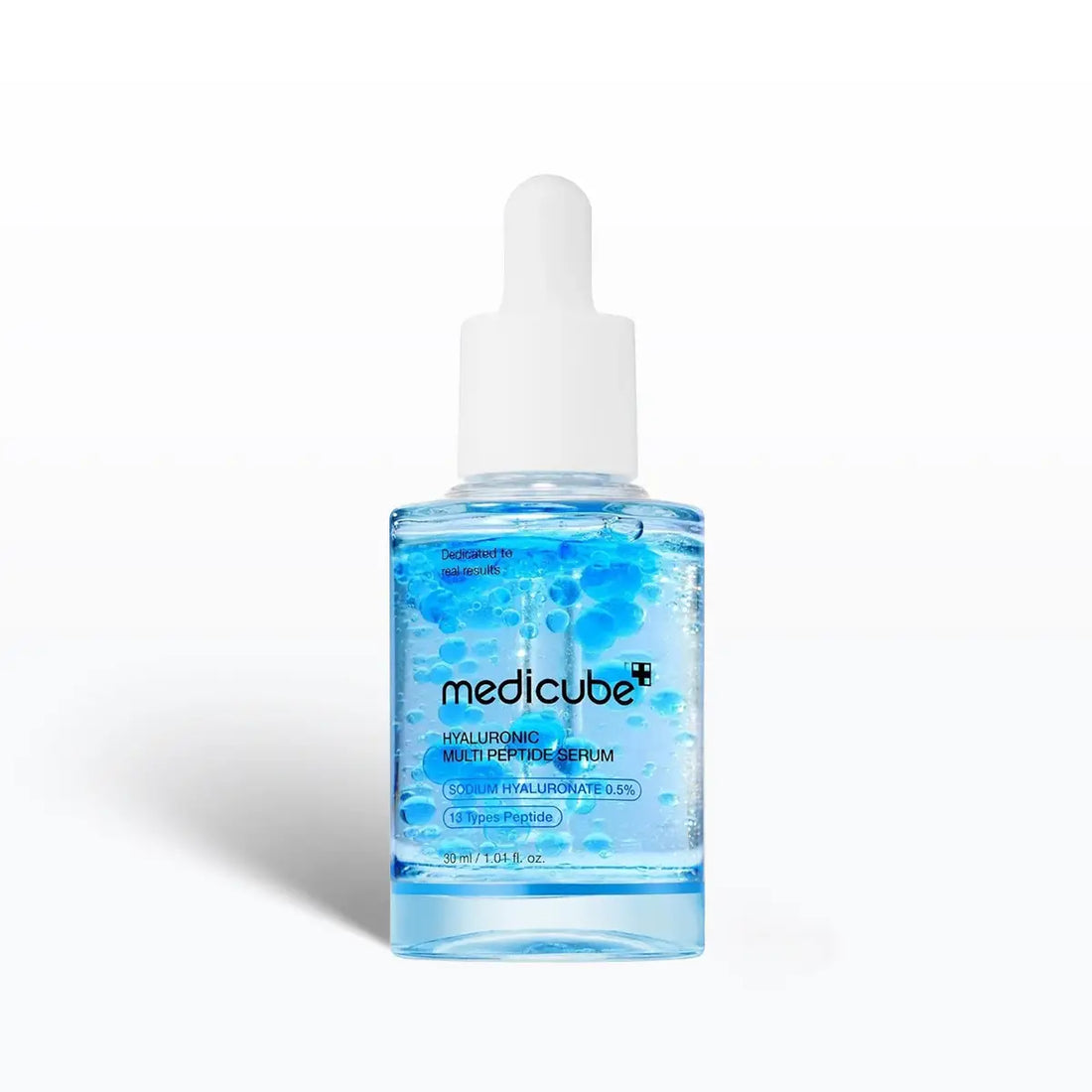 Medicube Hyaluronic Multi Peptide Serum bottle on a white background